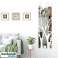 Stickers muraux miroir décoratifs Superbe chambre salle de bain miroir effet arbre thème imperméable 21 pièces constructible 100x28cm - Treewally photo 2
