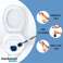 Brosse de toilette distributrice avec support, brosse de nettoyage de toilette, distributeur de détergent intégré, poignée ergonomique, antibactérienne, 43 x 10 cm - Toiletbrushy photo 3
