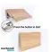 Support triangulaire pliant pour étagères murales Charge maximale 60kg Installation facile Angle réglable à 90° 2 pièces avec vis 30x13cm - Pliable photo 3