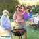 Otantik Kore Yemekleri için Çok Yönlü Kore Yuvarlak Izgara Tavası Et Izgara ve Sebze Pişirmek İçin Izgara Tavası 32cm Çap - Bbqpan fotoğraf 3