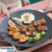 Otantik Kore Yemekleri için Çok Yönlü Kore Yuvarlak Izgara Tavası Et Izgara ve Sebze Pişirmek İçin Izgara Tavası 32cm Çap - Bbqpan fotoğraf 4