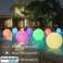 Boule lumineuse de piscine LED gonflable flottante, lumière flottante, accessoire de piscine, 13 couleurs réglables avec télécommande, diamètre 40cm - Floatylight photo 4