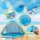 Poptent - Tenda de praia portátil para bebés- Tenda de bebé pop-up, Abrigo solar para bebés de viagem, Dossel de praia dobrável para bebés foto 4