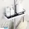 Étagère de rangement pour salle de bain, étagère de douche, étagère de rangement pour douche, porte-shampoing, organisateur de douche, porte-cosmétiques, 30x12cm - Showy photo 1