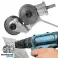 Accessoire de coupe de plaque métallique professionnel Montage sur perceuse électrique Coupes portables compactes précises Métal et aluminium 100 x 36cm - Platycutter photo 1