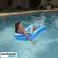 Opblaasbare draagbare watermatras voor zee, meer, zwembad, perfect accessoire, comfortabel liggend op het water, 200 kg maximale belasting, 160x90cm - Floaty foto 6
