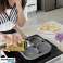 4pan - 4-hole Frying Pan- 4-hole skillet, multi-hole fry pan, divided cooking pan image 6