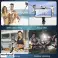 Perche à selfie - Monopode extensible, perche d’appareil photo, support pour smartphone photo 3