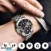Montre intelligente élégante en acier inoxydable pour hommes Fréquence cardiaque Pression artérielle Fonction Bluetooth 1,32 pouce 26cm Sangle - Smarty photo 2