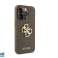 Guess iPhone 15 Pro Max Back cover Geperforeerd 4G hoesje - glitter - Taupe foto 2