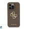 Guess iPhone 15 Pro Baksida Perforerat 4G skal - glitter - Taupe bild 2