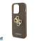 Guess iPhone 15 Pro Backcover Perforierte 4G Hülle - glitter - Taupe Bild 5