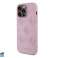 Guess iPhone 15 Pro Max Back cover Quilted 4G classic case - Pink image 1