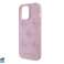 Guess iPhone 15 Pro Max Back cover Quilted 4G classic case - Pink image 5