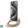 Guess iPhone 15 Pro Max Capa traseira Crossbody cabo case - Impressão 4G - Rose J-TOO foto 3