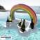 Raibow pool table- Colorful pool table, Multicolored billiards table, Vibrant pool table image 2