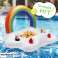 Raibow pool table- Colorful pool table, Multicolored billiards table, Vibrant pool table image 4