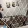 Mur de diamant - mur incrusté de bijoux, mur de pierres précieuses, mur de cristal photo 6