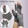 Luvas de compreensão - Luvas para artrite, mangas de compressão para as mãos, luvas de compressão sem dedos foto 2