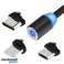 Uni kabel magnetni- Magnetic charging cable, Magnetic phone charger, Magnetic USB cable image 1