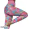 Leggings rose - leggings Floral, leggings roses, leggings à motifs de fleurs photo 2