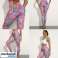 Leggings rose - leggings Floral, leggings roses, leggings à motifs de fleurs photo 3