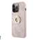 Guess GUHCP14L4GMRPI Hard Back Case for iPhone 14 Pro - 4G - With Ring Holder - Pink J-TOO image 1