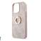 Guess GUHCP14L4GMRPI Hard Back Case for iPhone 14 Pro - 4G - With Ring Holder - Pink J-TOO image 4