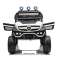 Electric Car Mercedes Benz Unimog Licensed original with MP3 and remote control 12V White image 1