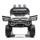 Elektroauto Mercedes Benz Unimog Lizenziertes Original mit MP3 und Fernbedienung 12V Weiß Bild 1
