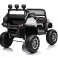 Elektroauto Mercedes Benz Unimog Lizenziertes Original mit MP3 und Fernbedienung 12V Weiß Bild 3