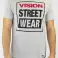 T-SHIRT DA UOMO MARCA &quot;VISION STREET WEAR&quot; LOGO GRANDE IN LOTTI ASSORTITI foto 3