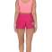 Дамски шорти за плуване плажни шорти ежедневни шорти бански костюми в розово картина 4