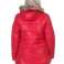 OFFRE D’ÉCONOMIES LES PLUS IMPORTANTES - Veste d’hiver pour femme avec capuche avec fourrure , Veste Veste rouge BS-RED photo 1