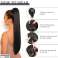 Black Ponytail Hair Extensions: Løft din hestehalestil! billede 2