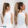 Blond Ponytail Hair Extensions: Løft din hestehale stil! bilde 1