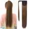 Bruine paardenstaart Hair Extensions: Til je paardenstaartstijl naar een hoger niveau! foto 4