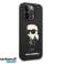 Karl Lagerfeld Case Hard Back Case for iPhone 14 Pro Max - Ikonik NFT Karl - Magsafe Compatible - Black J-TOO image 3