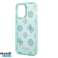 Guess iPhone 14 Pro Max Hard Back Case - Peony Glitter - Turquoise J-TOO image 4