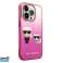Karl Lagerfeld iPhone 14 Pro hårdt etui - K&amp;C - Gradient - Pink J-TOO billede 3