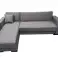Divano Posten, divano angolare, divano DUGO1 in grigio e beige con funzione letto e box contenitore foto 2