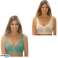 J-Line Comfort Bras with Zipper, Sports Bras 4 Pack image 1