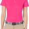 Polo Shirts Mulheres Adidas Rosa Polo Shirt Nova T-Shirt Genuína foto 2