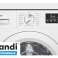 Siemens WI14W443 Built-in Washing Machine iQ700, Front Loader with 8 kg Capacity, 1400 rpm, SpeedPack L, LED Display, timeLight, White, 60 cm [Energy image 1