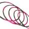 400 Stk. Deuser Hula-Hoop Schwarz-Rosa 95 cm, Großhandel Restposten Bild 1
