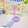 ultifunctional Tragbarer Mini-Schreibtischventilator - Wiederaufladbarer tragbarer Cartoon-Mini-Ventilator mit LED-Licht, CUTE PORTABLE HAND FAN Bild 2