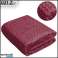 ZIGZAG BLANKET EMBOSSED BEDSPREAD 200x220 CM (KWZ200) image 1