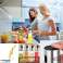 Ölsprüher zum Kochen mit Mini-Trichter, Essigglas-Sprühflasche zum Grillen, Salat, Backen, Grillen, Braten und Braten, Glassprühflasche (100 ml Bild 4