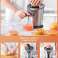 Electric Citrus Juicer with Quiet Motor, Anti-Drip Spout and 2 Cones for Orange, Lemon, Grapefruit, Dishwasher Safe, Easy to Clean, Stainless Steel image 1