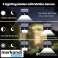 4 stücke pro Packung Solarbetriebene wetterfeste drahtlose Sicherheits-Solarbewegungssensor-Wand-LED-Leuchte und die Beleuchtung für Wand, Terrasse, Garten, Landschaft Bild 5